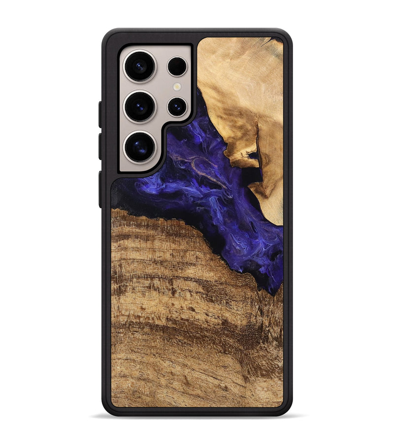 Galaxy S25 Ultra Wood Phone Case - Zamir (Purple, 747920)