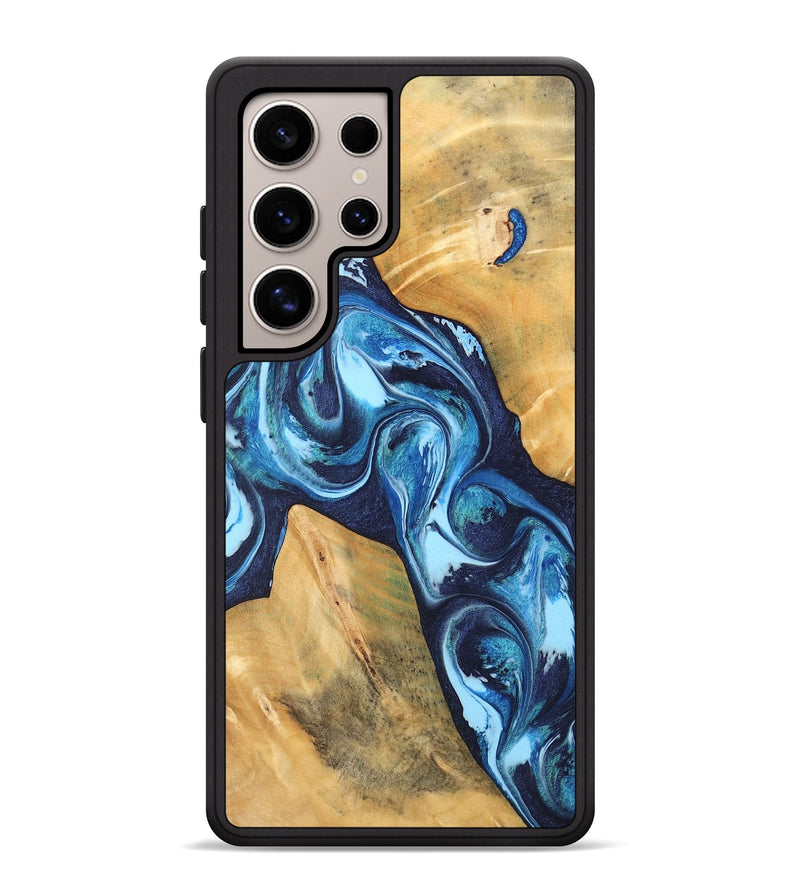 Galaxy S25 Ultra Wood Phone Case - Bryant (Blue, 747946)