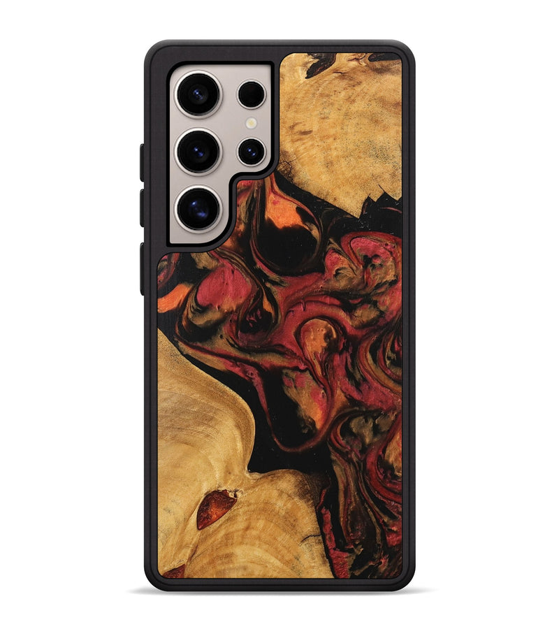 Galaxy S25 Ultra Wood Phone Case - Lupe (Red, 747990)