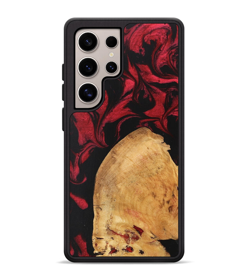 Galaxy S25 Ultra Wood Phone Case - Giada (Red, 748076)