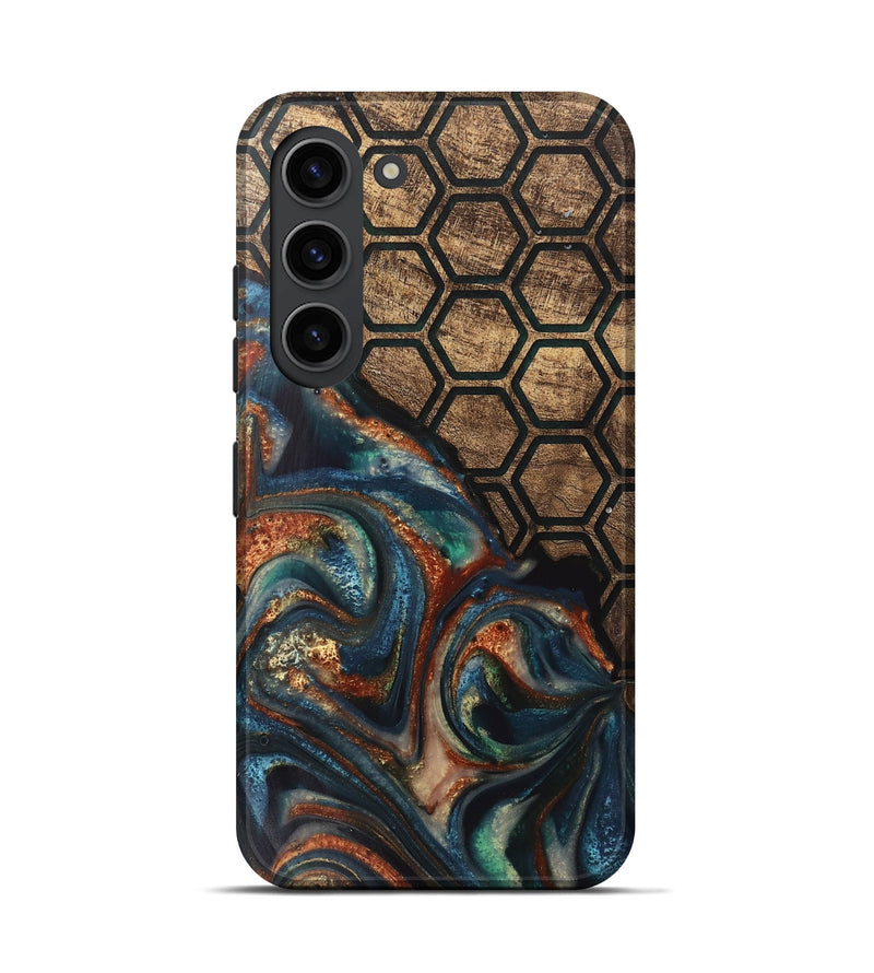 Galaxy S23 Wood Live Edge Phone Case - Ester (Pattern, 748115)