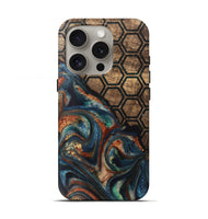 iPhone 16 Pro Wood Live Edge Phone Case - Ester (Pattern, 748115)