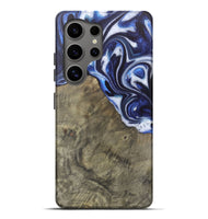 Galaxy S25 Ultra Wood Live Edge Phone Case - Harding (Blue, 748121)