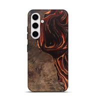 Galaxy S25 Wood Live Edge Phone Case - Maye (Red, 748122)