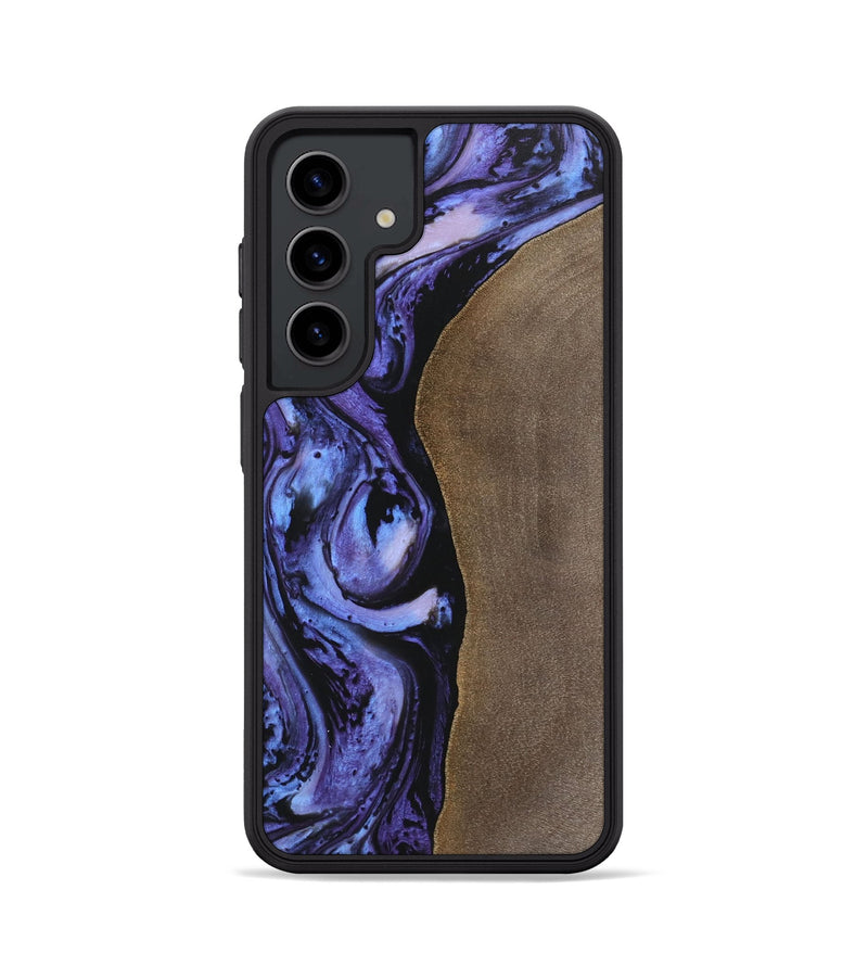 Galaxy S24 Wood Phone Case - Kassie (Purple, 748331)