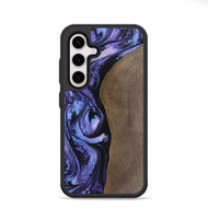 Galaxy S25 Wood Phone Case - Kassie (Purple, 748331)