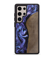 Galaxy S25 Ultra Wood Phone Case - Kassie (Purple, 748331)