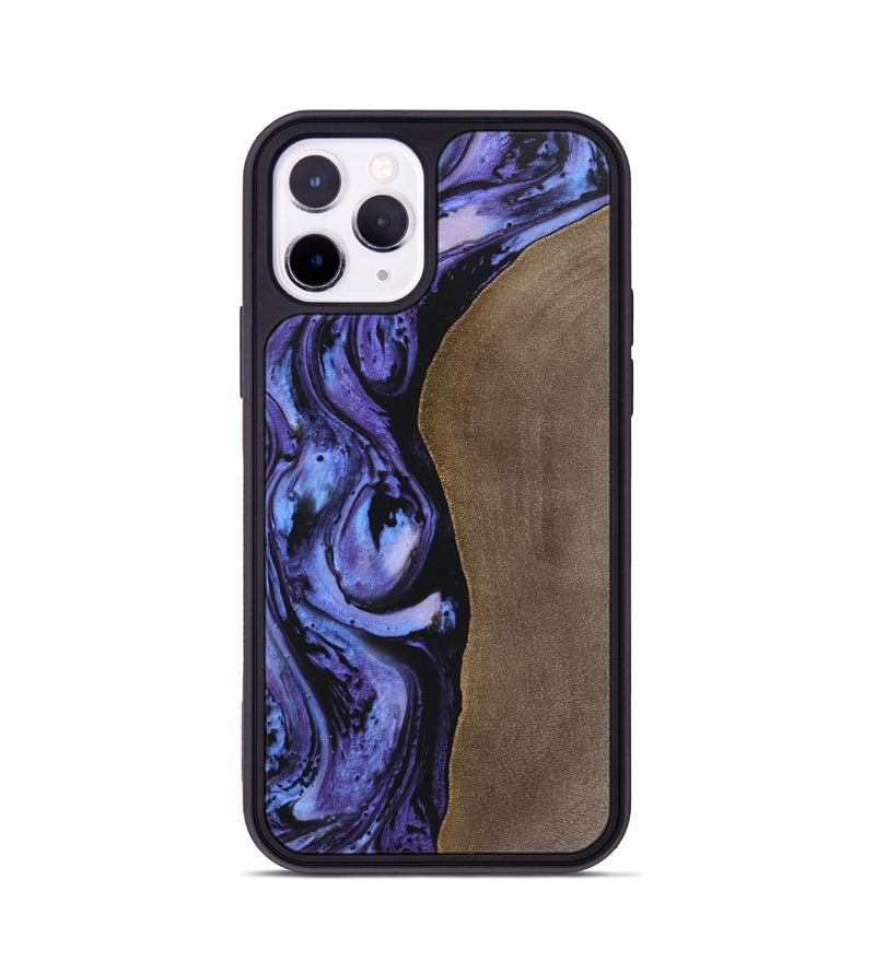 iPhone 11 Pro Wood Phone Case - Kassie (Purple, 748331)