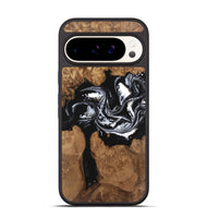 Pixel 9 Wood Phone Case - Jamila (Black & White, 748345)