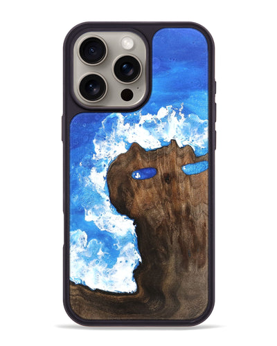 iPhone 16 Pro Max Wood Phone Case - Mazie (Coastal, 748363)