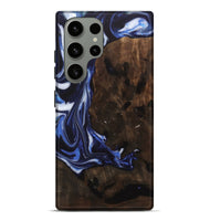 Galaxy S23 Ultra Wood Live Edge Phone Case - Bailee (Blue, 748420)