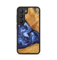 Galaxy S23 Wood Phone Case - Alexa (Blue, 748484)