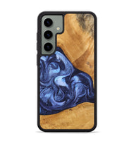 Galaxy S24 Plus Wood Phone Case - Alexa (Blue, 748484)