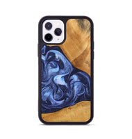 iPhone 11 Pro Wood Phone Case - Alexa (Blue, 748484)