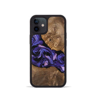 iPhone 12 mini Wood Phone Case - Raul (Purple, 748522)