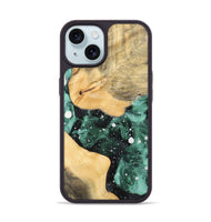 iPhone 15 Wood Phone Case - Haywood (Cosmos, 748546)