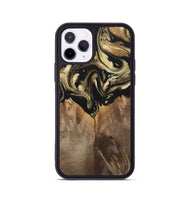 iPhone 11 Pro Wood Phone Case - Roma (Black & White, 748552)