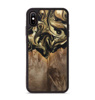 iPhone Xs Max Wood Phone Case - Roma (Black & White, 748552)