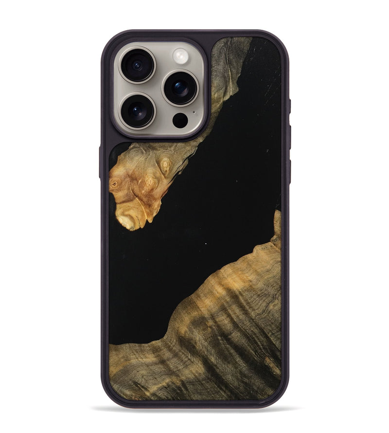 iPhone 15 Pro Max Wood Phone Case - Blake (Wood Burl, 749801)