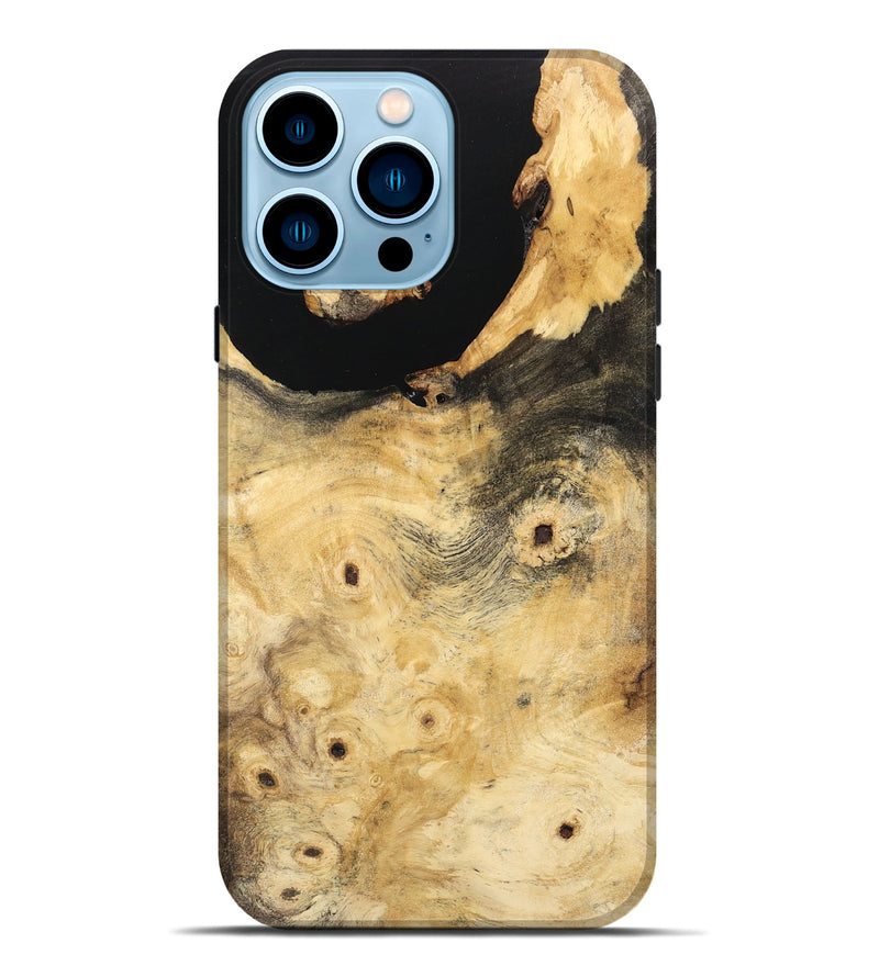 iPhone 14 Pro Max Wood Live Edge Phone Case - Kaci (Wood Burl, 750347)