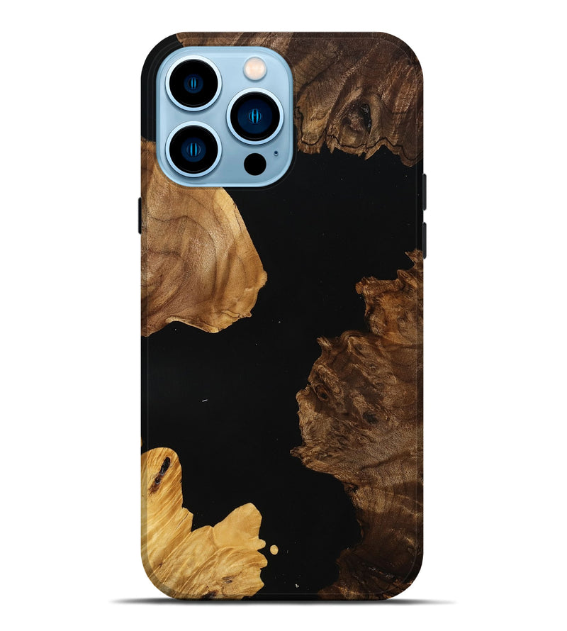 iPhone 14 Pro Max Wood Live Edge Phone Case - Jorja (Wood Burl, 750726)