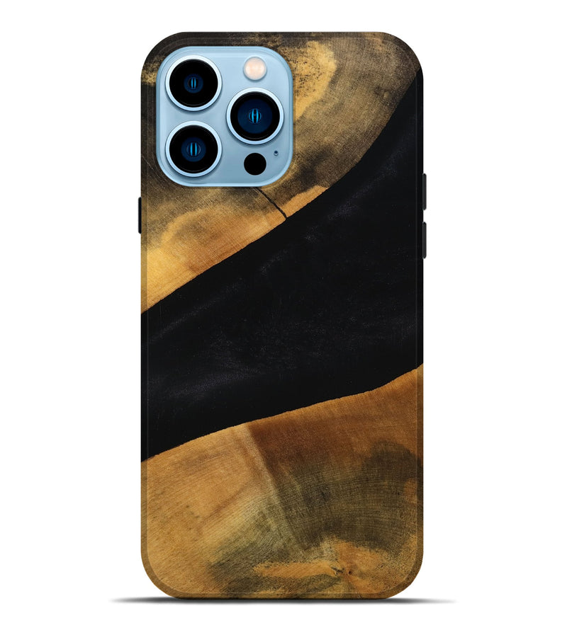 iPhone 14 Pro Max Wood Live Edge Phone Case - Holden (Wood Burl, 750728)