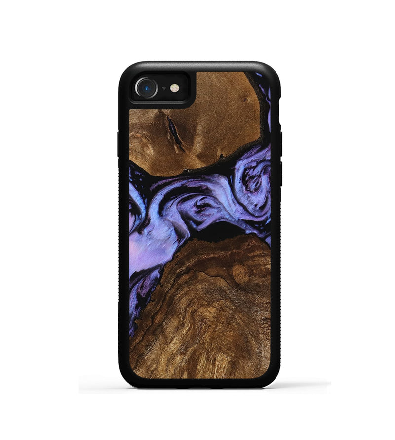 iPhone SE Wood Phone Case - Bulah (Purple, 750740)