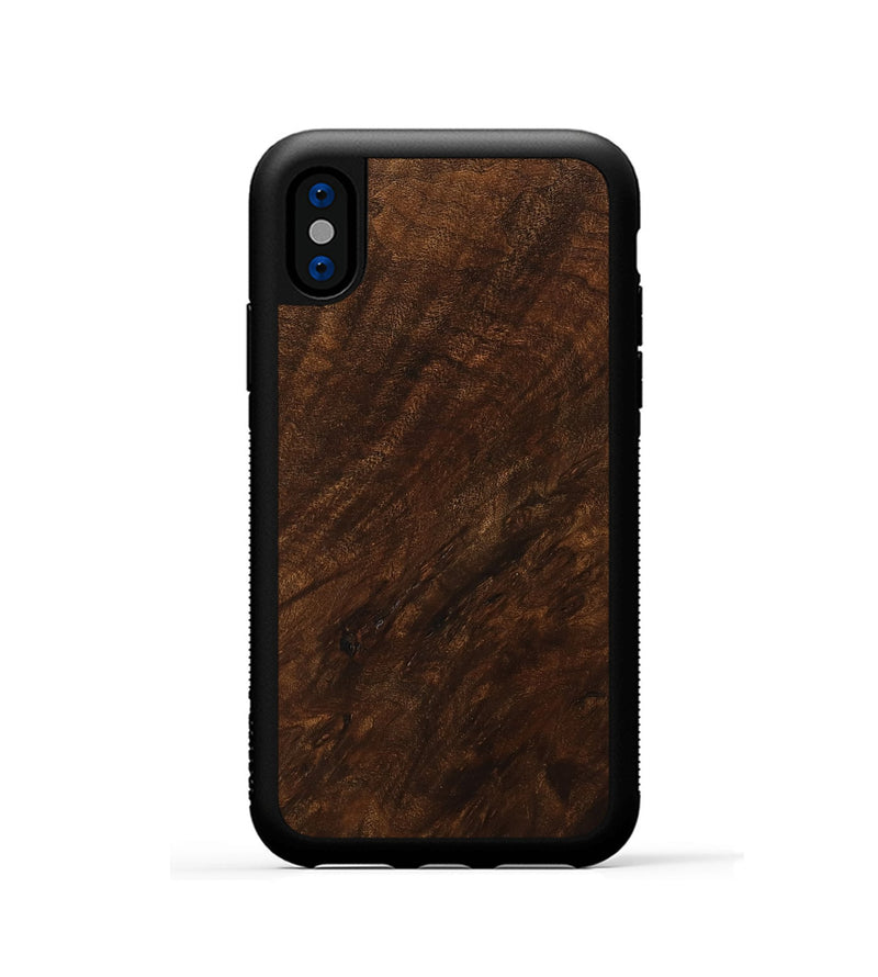 iPhone Xs Wood Phone Case - Zackery (Wood Burl, 751185)