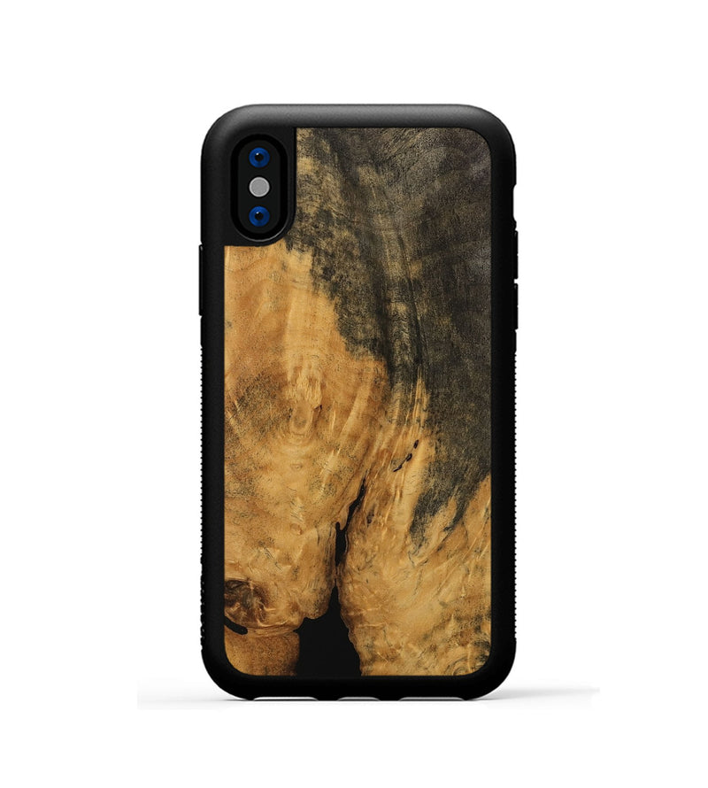 iPhone Xs Wood Phone Case - Eugenie (Wood Burl, 751491)