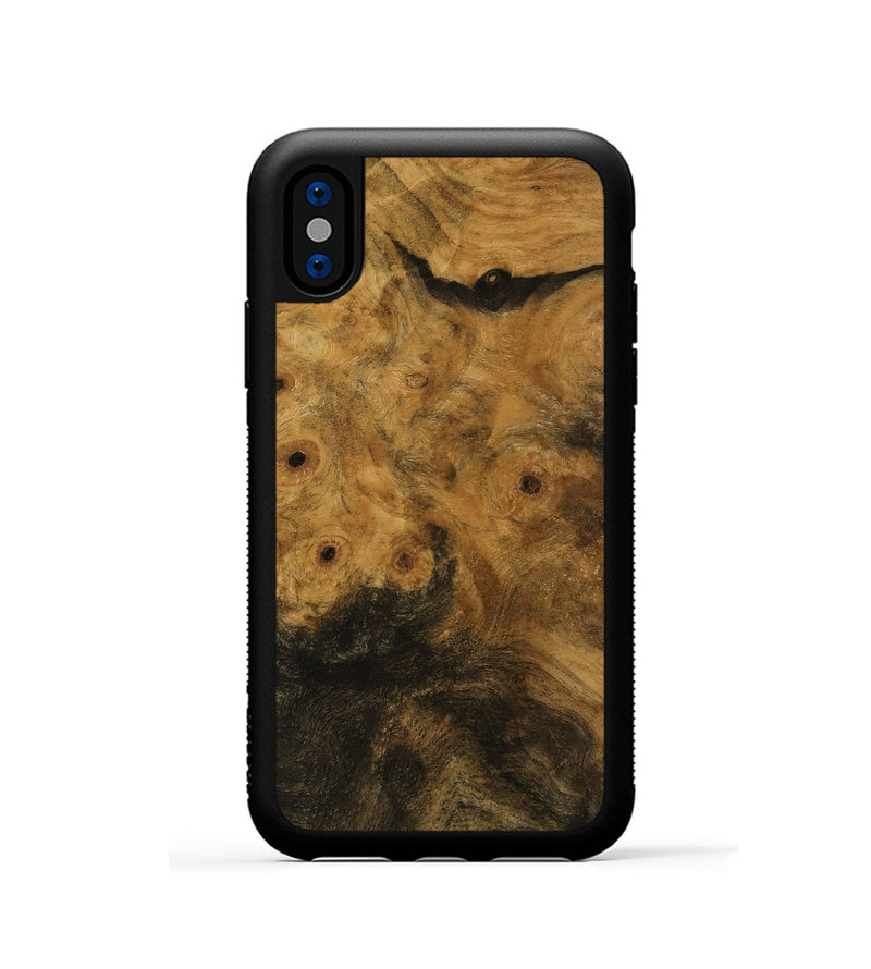 iPhone Xs Wood Phone Case - Kristen (Wood Burl, 751593)