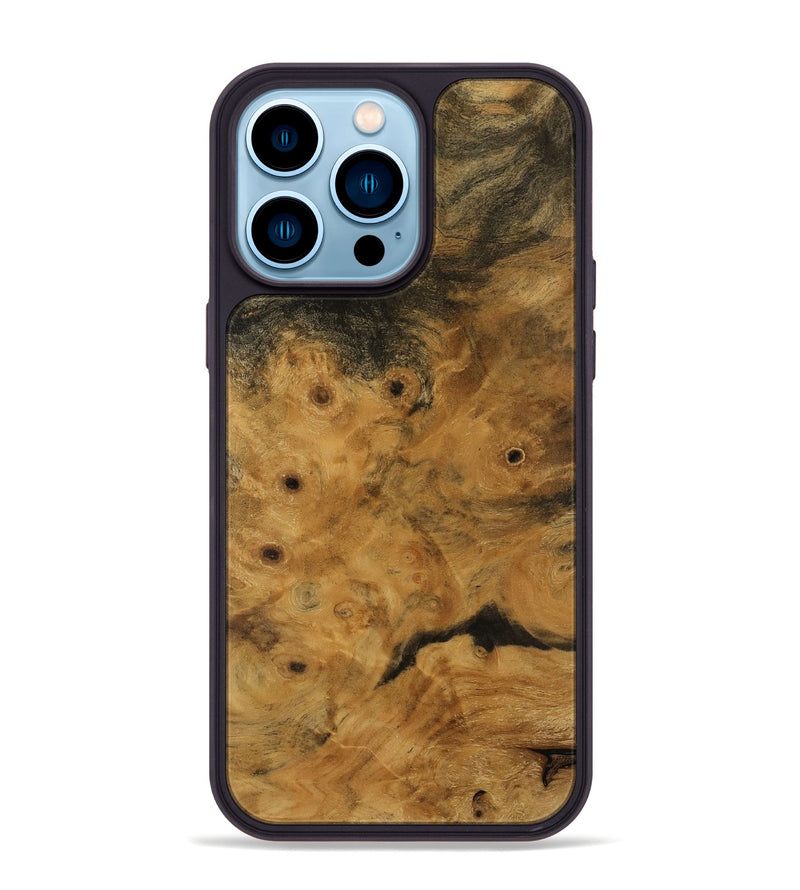 iPhone 14 Pro Max Wood Phone Case - Rianna (Wood Burl, 752038)