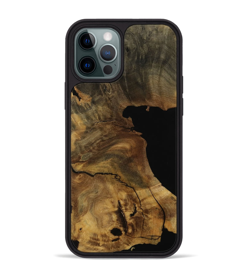 iPhone 12 Pro Max Wood Phone Case - Janene (Wood Burl, 752047)