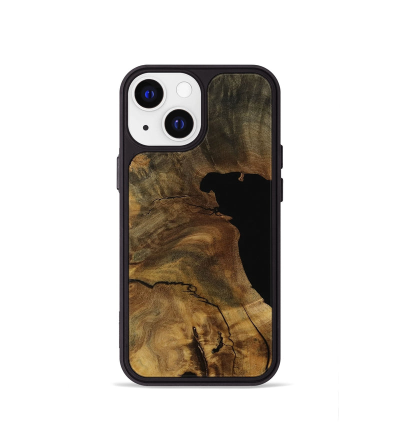 iPhone 13 mini Wood Phone Case - Janene (Wood Burl, 752047)