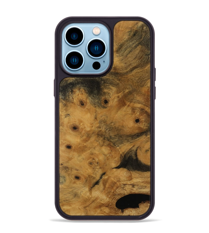 iPhone 14 Pro Max Wood Phone Case - Armani (Wood Burl, 752131)