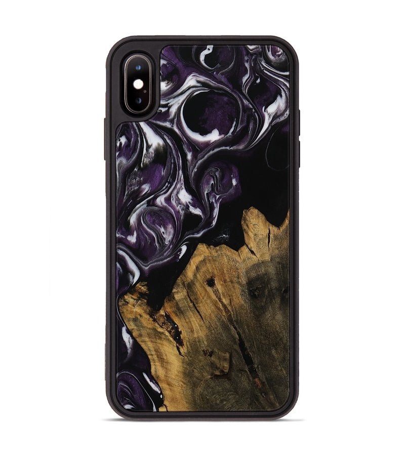 iPhone Xs Max Wood Phone Case - Curt (Purple, 752329)