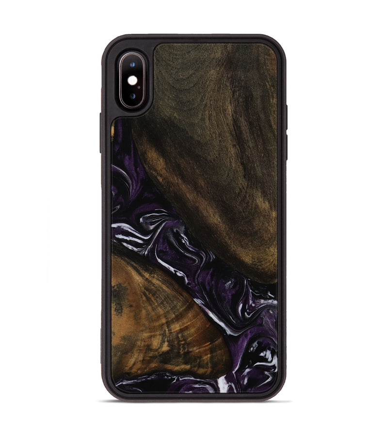 iPhone Xs Max Wood Phone Case - Lauryn (Purple, 752342)