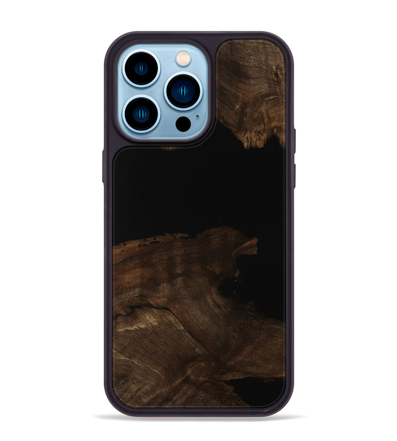 iPhone 14 Pro Max Wood Phone Case - Kristie (Wood Burl, 752439)