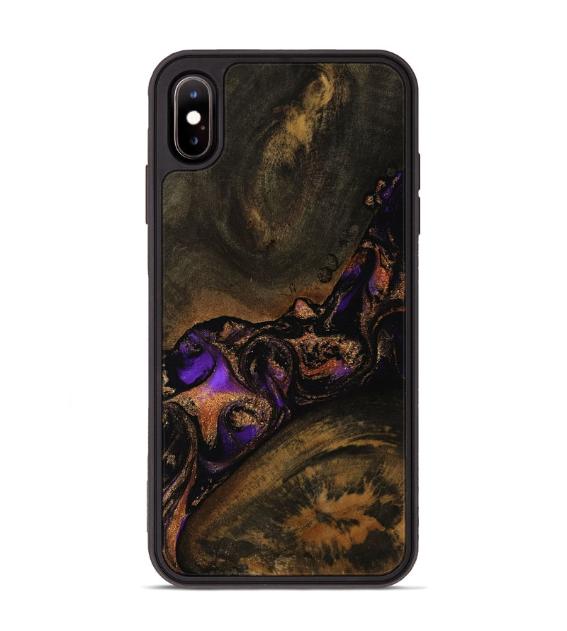 iPhone Xs Max Wood Phone Case - Jazmyne (Purple, 752539)