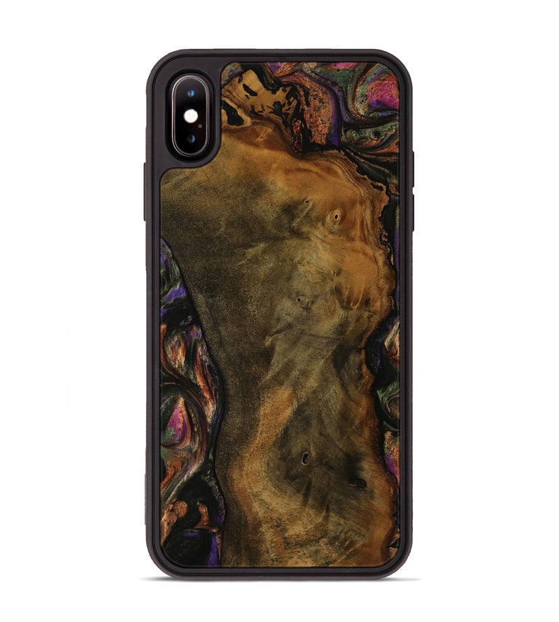 iPhone Xs Max Wood Phone Case - Payten (Purple, 752654)