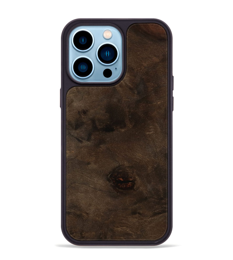 iPhone 14 Pro Max Wood Phone Case - Ivory (Wood Burl, 752772)