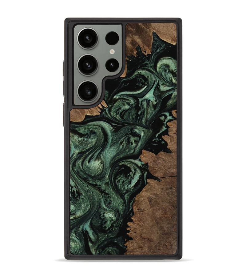 Galaxy S23 Ultra Wood Phone Case - Casimer (Green, 752959)