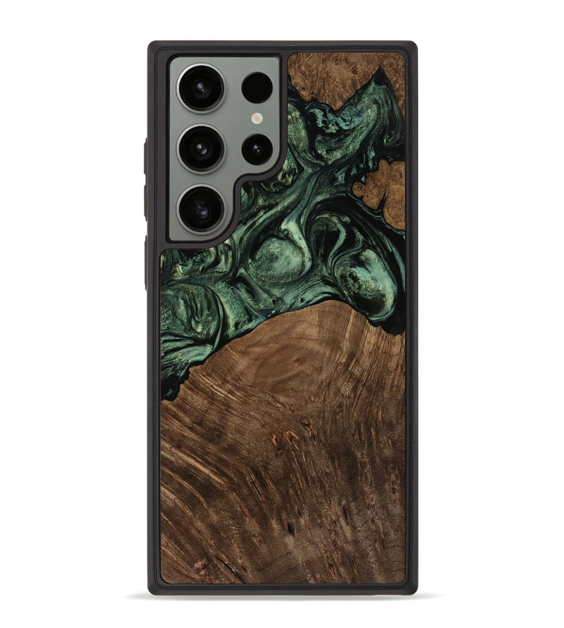 Galaxy S23 Ultra Wood Phone Case - Julius (Green, 752996)