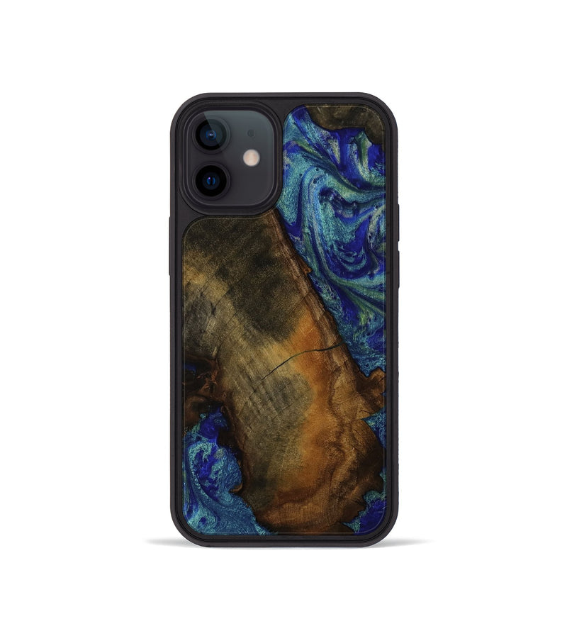 iPhone 12 mini Wood Phone Case - Taliyah (Blue, 753013)