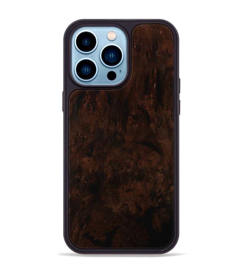 iPhone 14 Pro Max Wood Phone Case - Alysha (Wood Burl, 753051)