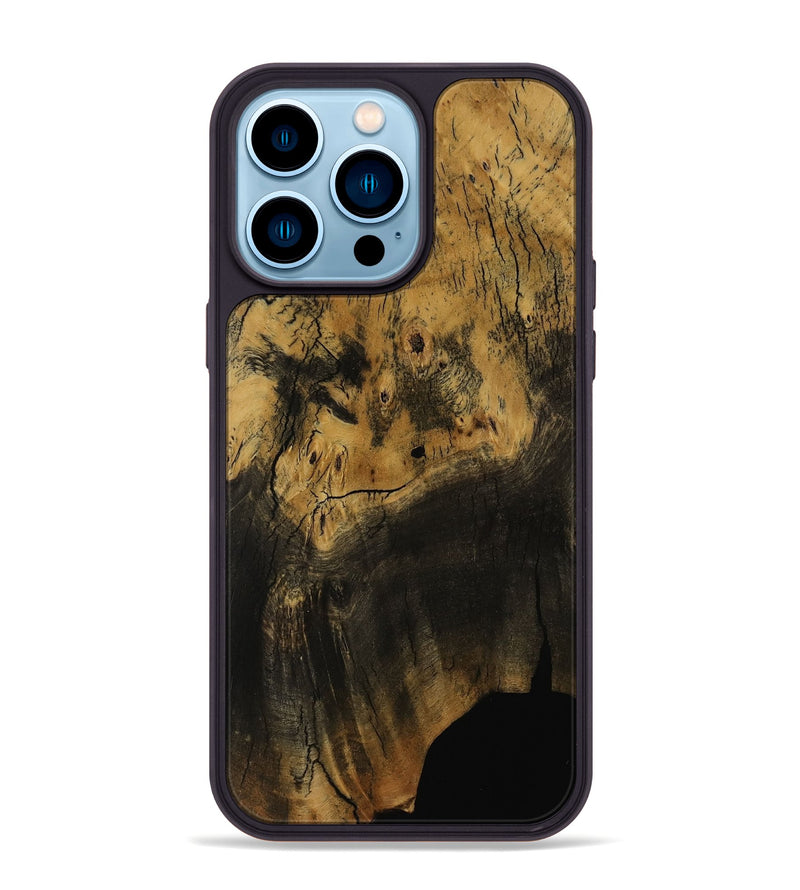 iPhone 14 Pro Max Wood Phone Case - Cailyn (Wood Burl, 753169)