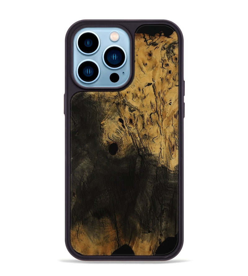 iPhone 14 Pro Max Wood Phone Case - Jayleen (Wood Burl, 753175)