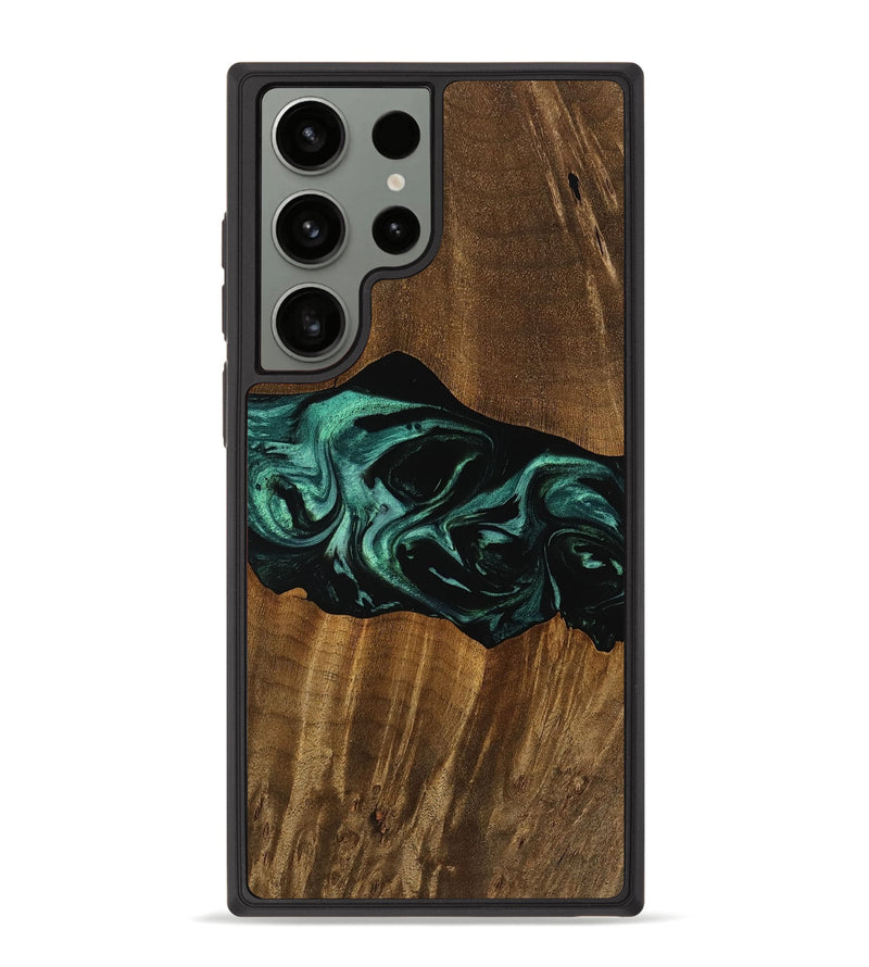 Galaxy S23 Ultra Wood Phone Case - Evans (Green, 753341)