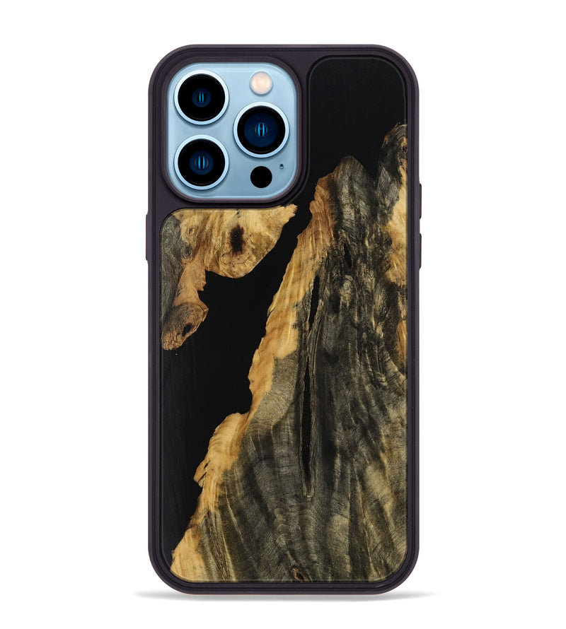 iPhone 14 Pro Max Wood Phone Case - Yuliana (Wood Burl, 753517)