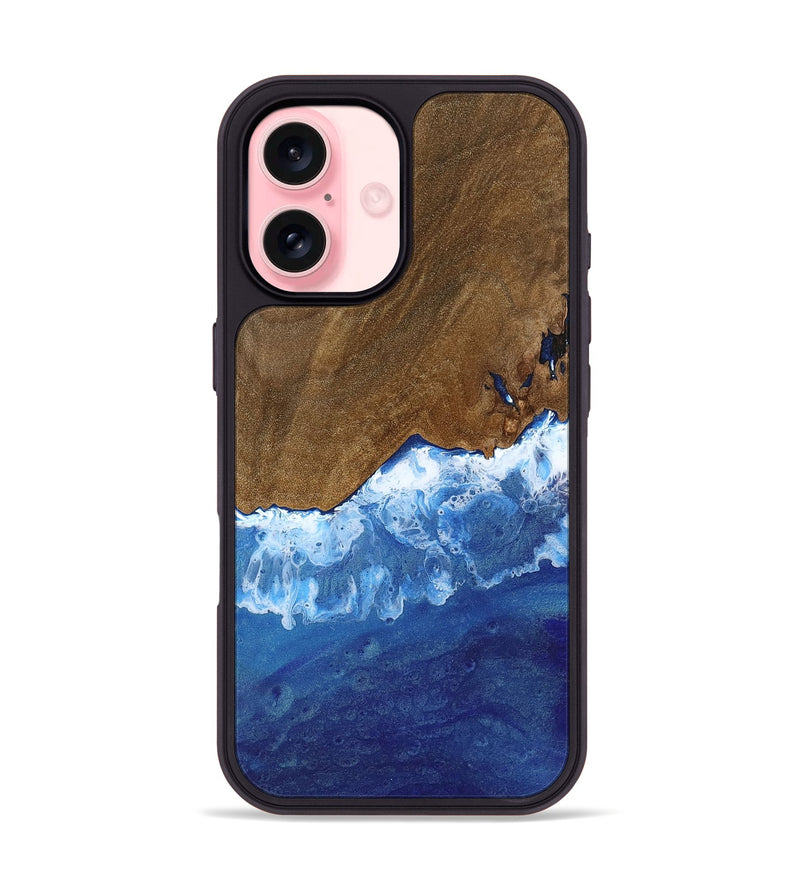 iPhone 16 Wood Phone Case - Aura (Coastal, 753728)