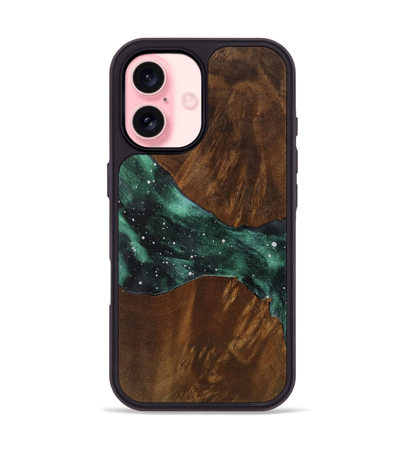 iPhone 16 Wood Phone Case - Leandro (Cosmos, 753801)